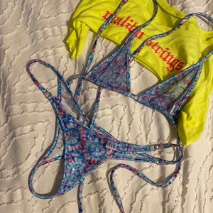 Malibustrings bikini and top